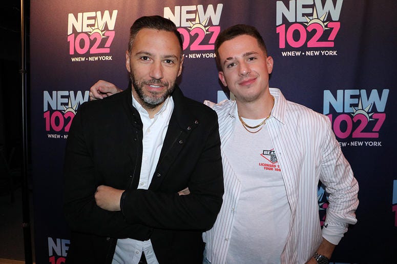 Charlie Puth meets fans in the RADIO.COM Theater at NEW 102.7's 'Up Close & Personal'