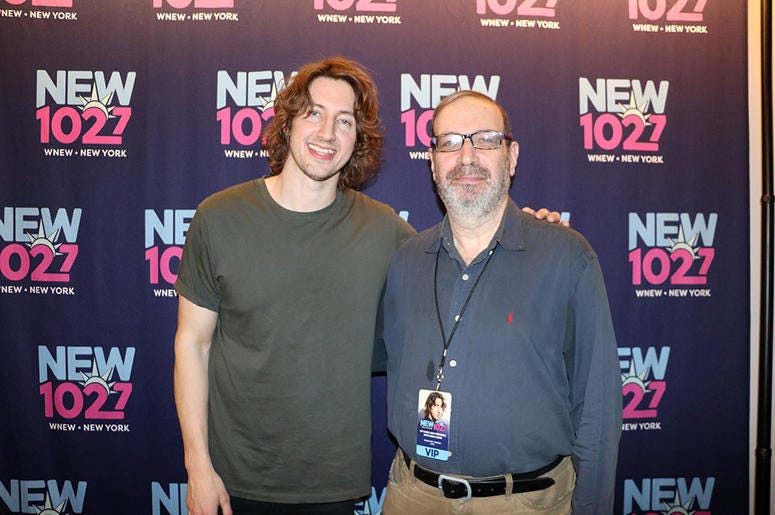 Dean Lewis Meets Fans at NEW 102.7 'Up Close and Personal'