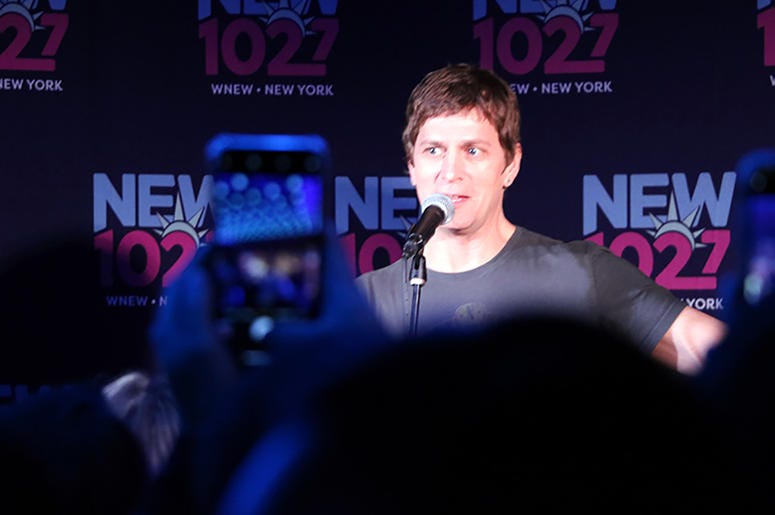 Rob Thomas Performs at Chelsea Music Hall for NEW 102.7's 'Up Close & Personal'