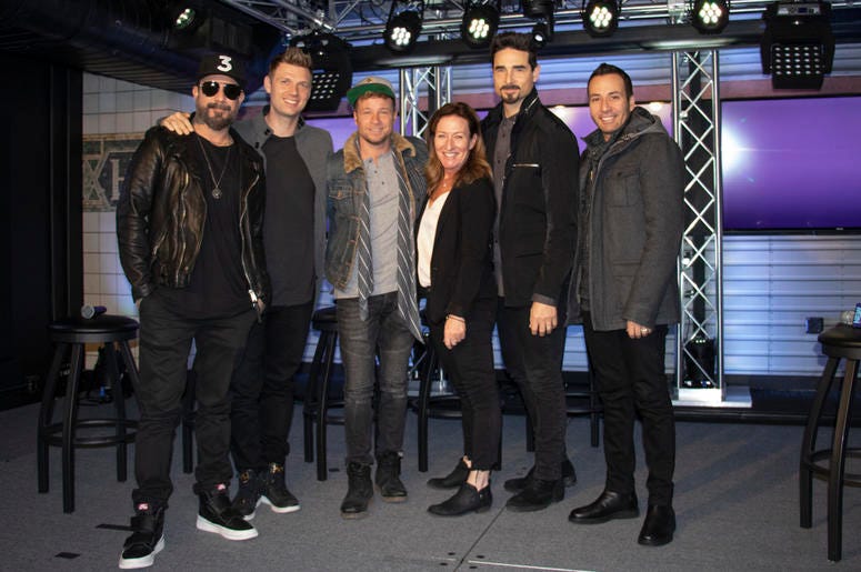 Backstreet Boys at NEW 102.7