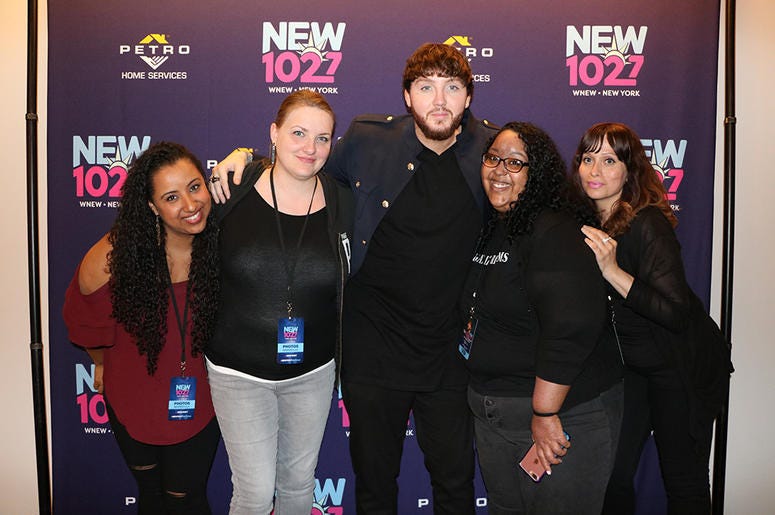 James Arthur Meets Fans at NEW 102.7's 'Up Close & Personal'