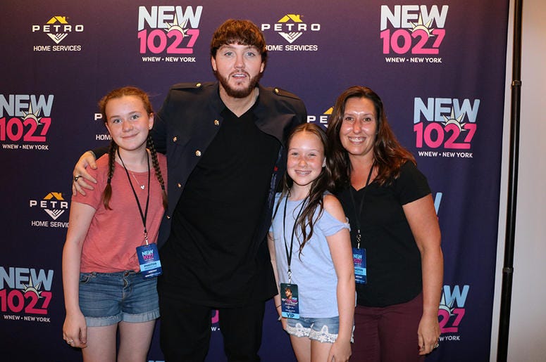 James Arthur Meets Fans at NEW 102.7's 'Up Close & Personal'