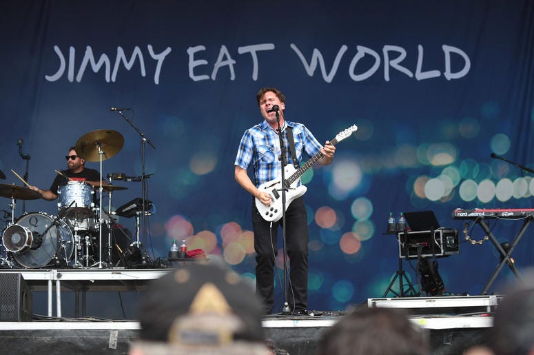 Jimmy Eat World on stage