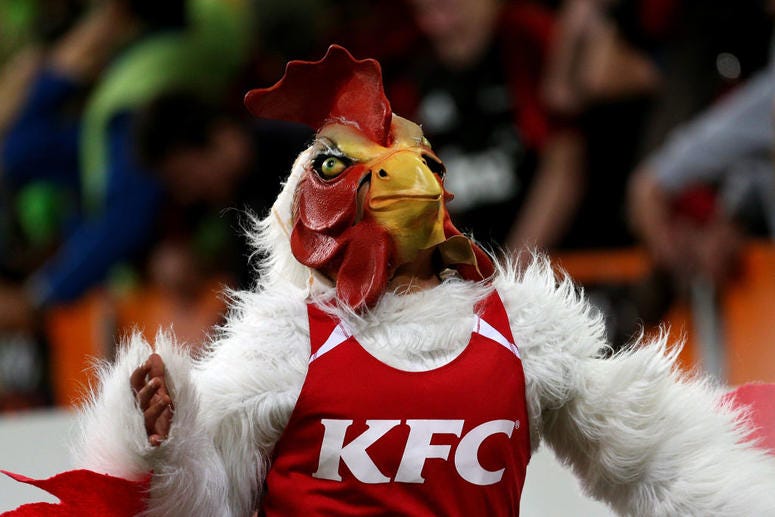 KFC Mascot
