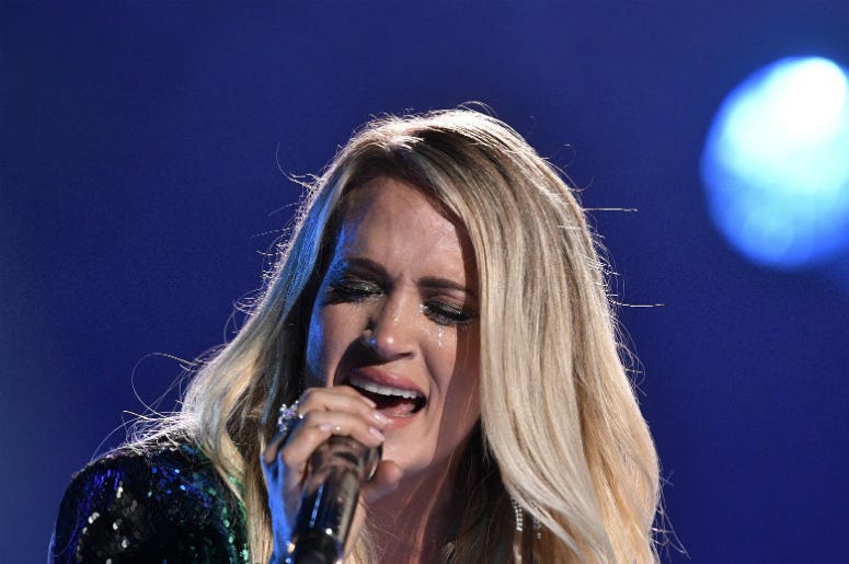 Carrie Underwood performs at the 2018 CMA Music Fest Carrie Underwood performs at the 2018 CMA Music Fest