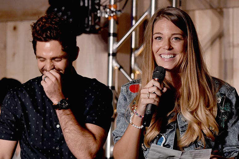 Thomas Rhett and Lauren Akins