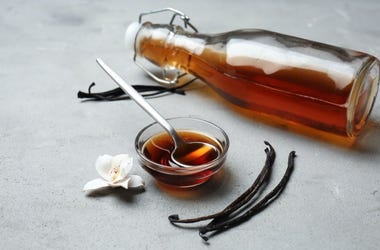 vanilla extract in a bottle vanilla extract in a bottle