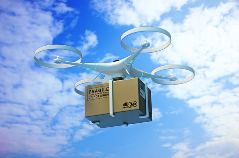 delivery drone delivery drone