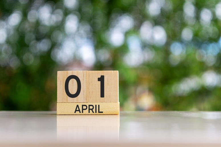 April 01 April 01