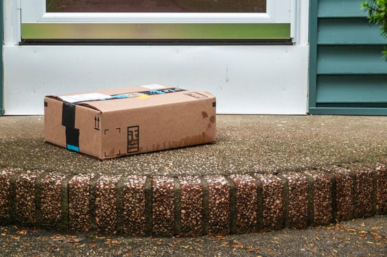 Amazon package Amazon package