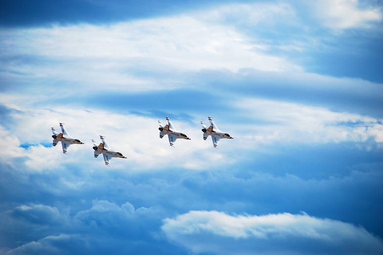 Thunderbirds air show Thunderbirds air show