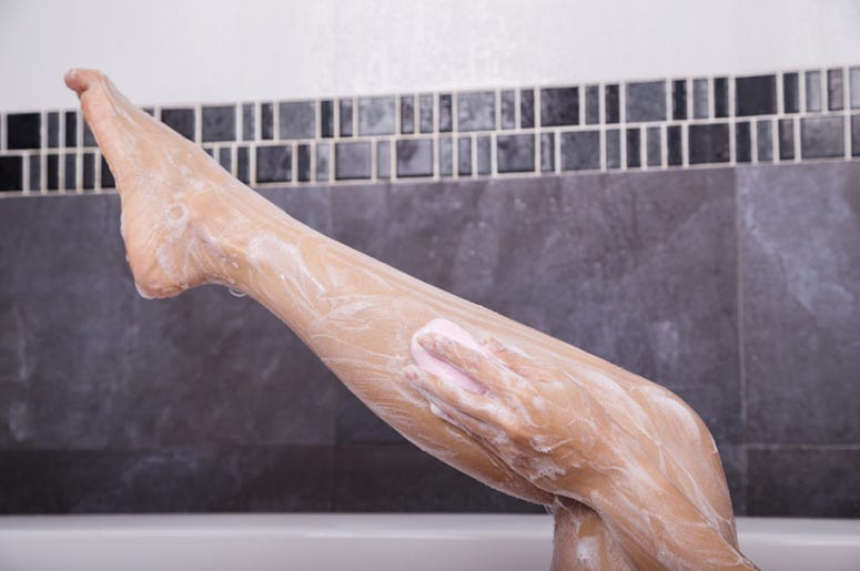 washing legs washing legs