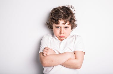 boy sulking boy sulking