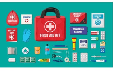 Hurricane medical supplies