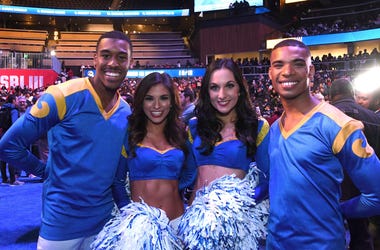 Rams Male Cheerleaders Rams Male Cheerleaders