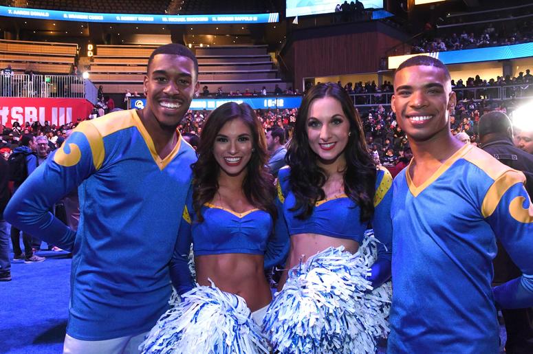 Rams Male Cheerleaders Rams Male Cheerleaders
