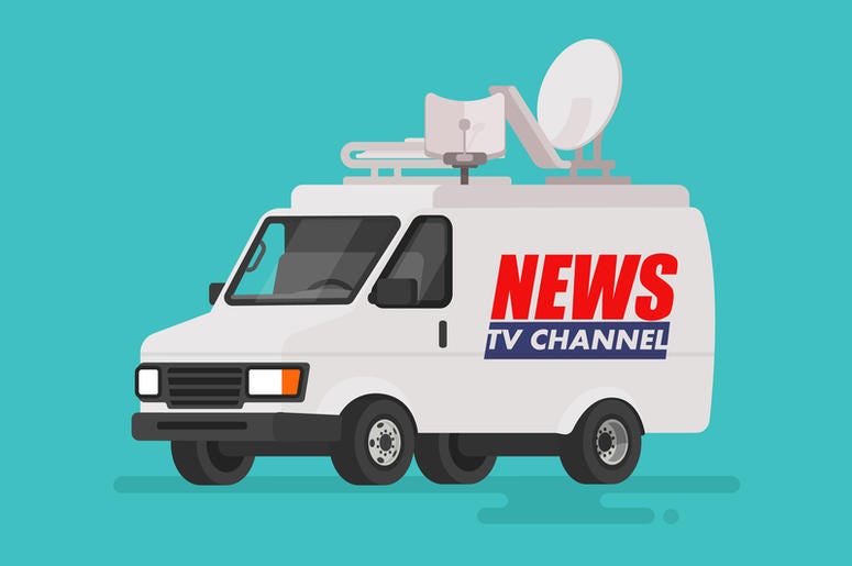tv news van tv news van