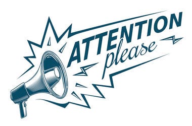 Attention Please Graphic Attention Please Graphic
