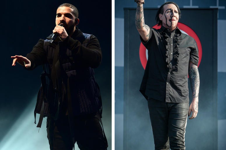 Drake And Marilyn Manson Drake And Marilyn Manson