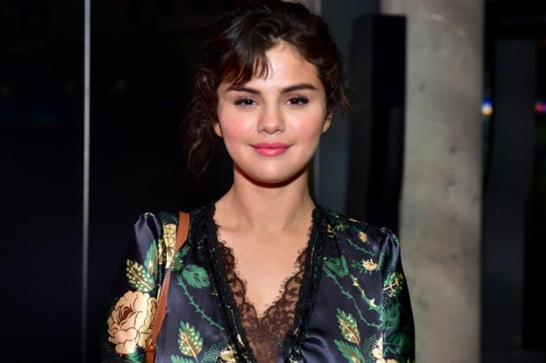 Selena Gomez attends the Prada Resort 2019 fashion show on May 4, 2018 in New York City. Selena Gomez attends the Prada Resort 2019 fashion show on May 4, 2018 in New York City.
