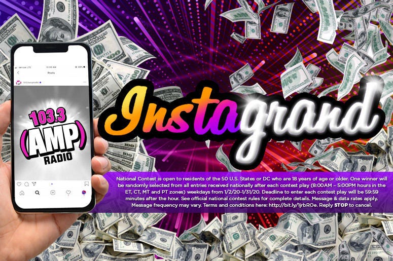 AMP Cash Contest Instagrand 2020 AMP Cash Contest Instagrand 2020