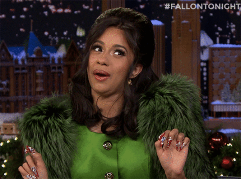 Cardi B "Okurrr" Gif Cardi B "Okurrr" Gif