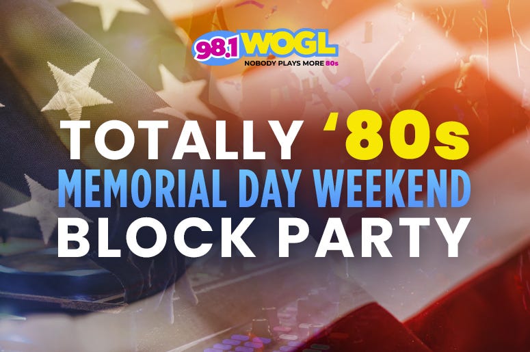 Totally 80s Memorial Day Block Party Weekend