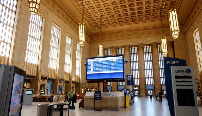 30th street train station Philadelphia