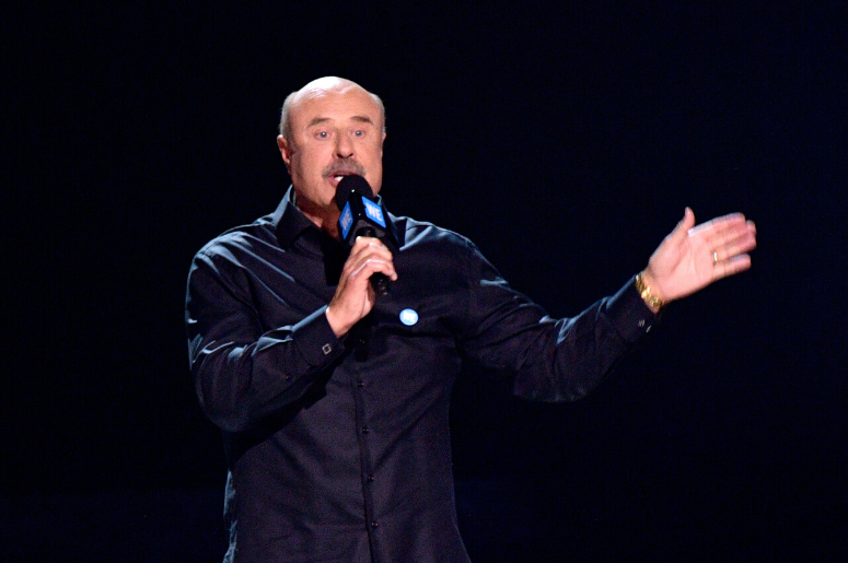 Dr. Phil Dr. Phil speaks onstage at WE Day California at The Forum on April 19, 2018 in Inglewood, California.