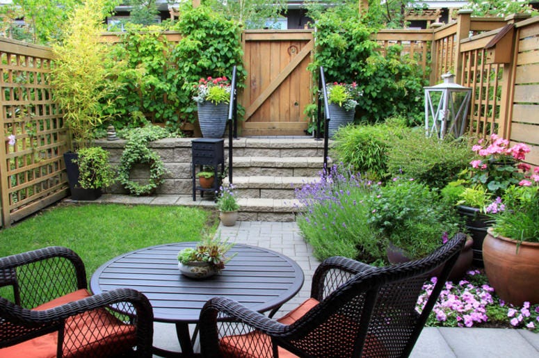 home garden backyard landscaping