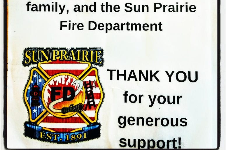 #SunPrairieStrong Event & WOLX share a THANK YOU #SunPrairieStrong Event with WOLX, July 31, 2018