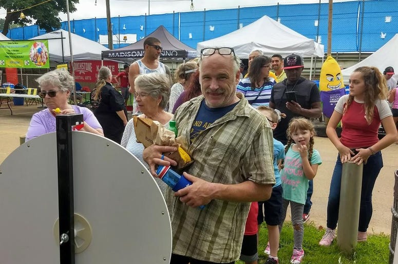 WOLX fun and games both at Sweet Corn Festival WOLX fun and games both at Sweet Corn Festival