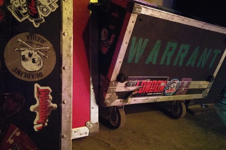 WOLX Night backstage pre-WARRANT show WOLX Night backstage pre-WARRANT show