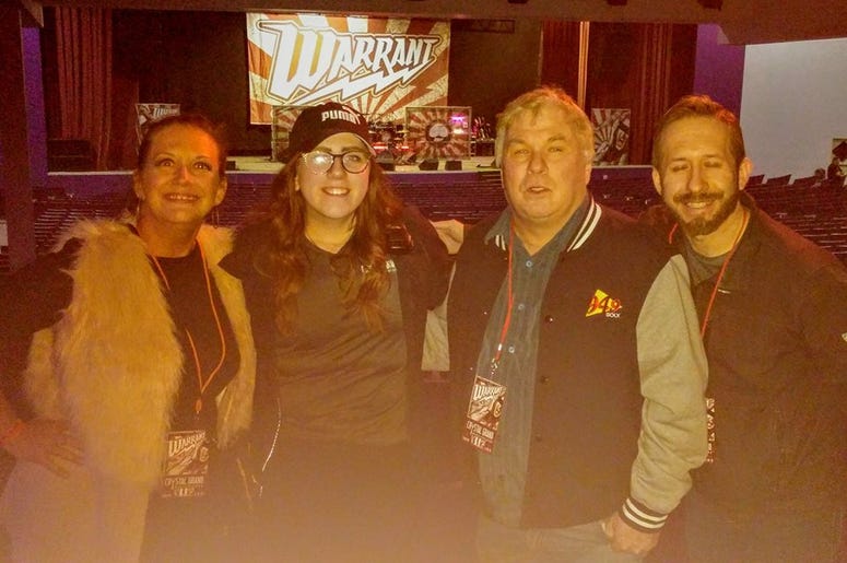 WOLX Night at WARRANT with Teri, Natalie from Crystal Grand, Jim, and Jesse WOLX Night at WARRANT with Teri, Natalie from Crystal Grand, Jim, and Jesse