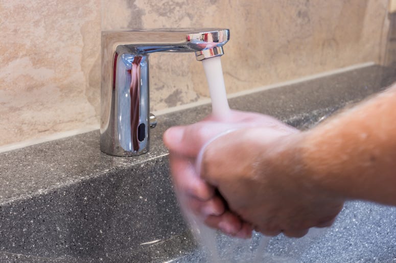 Wash hands