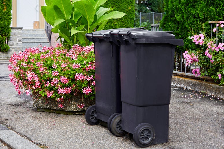 Garbage cans