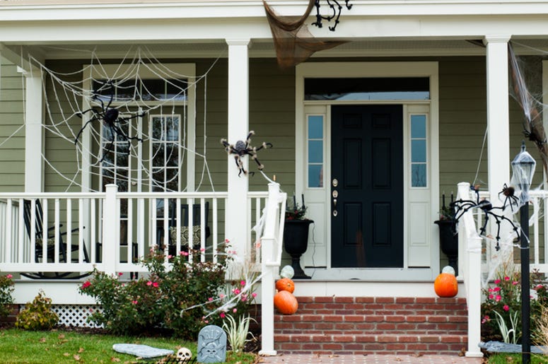 Halloween door