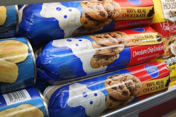Pillsbury tweaks formula to make cookie dough safe to eat