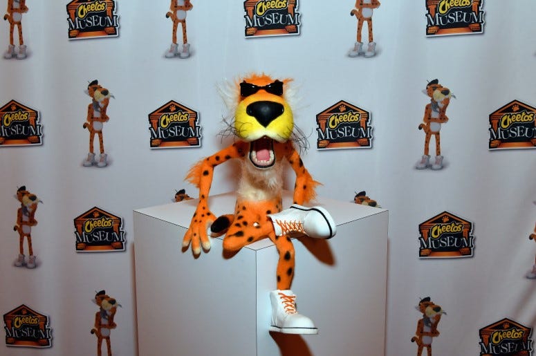 Chester Cheetah says the cheesy residue is called Cheetle