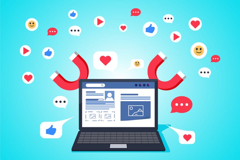 Facebook Magnet