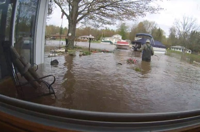 Midland area flooding