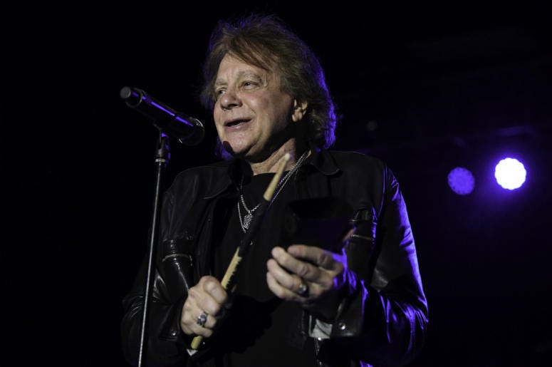 Eddie Money performs at the Pompano Beach Amphitheatre Eddie Money performs at the Pompano Beach Amphitheatre