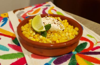 Microwaveable Elote