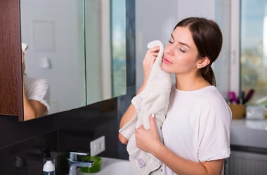 Washing face