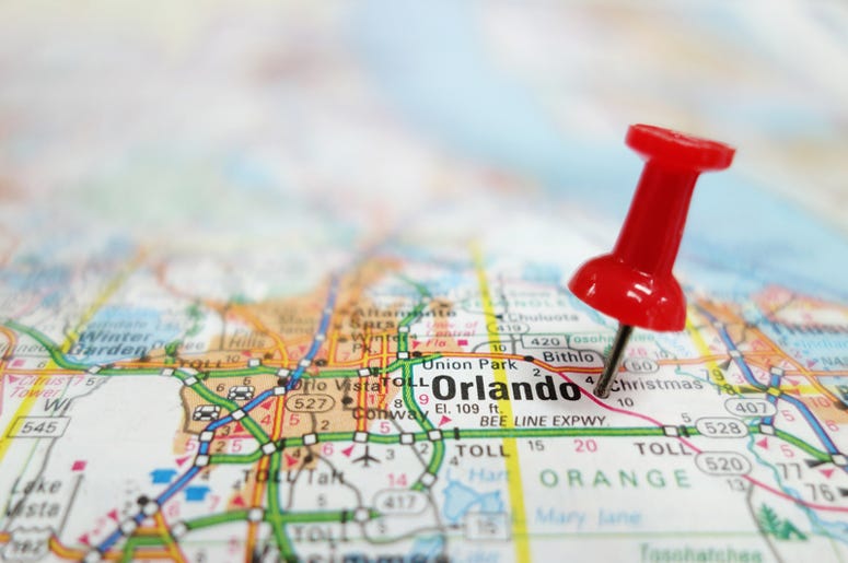 Orlando Map Orlando Map