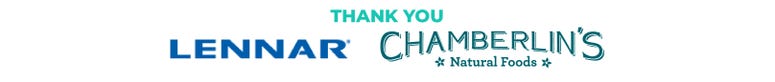 Thank You to Lennar Homes & Chamberlin's