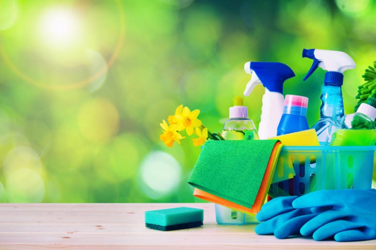 Cleaning supplies Cleaning supplies