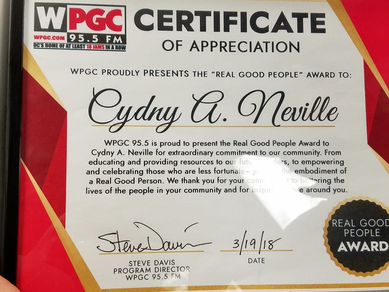 CYDNY NEVILLE REAL GOOD PEOPLE CYDNY NEVILLE REAL GOOD PEOPLE