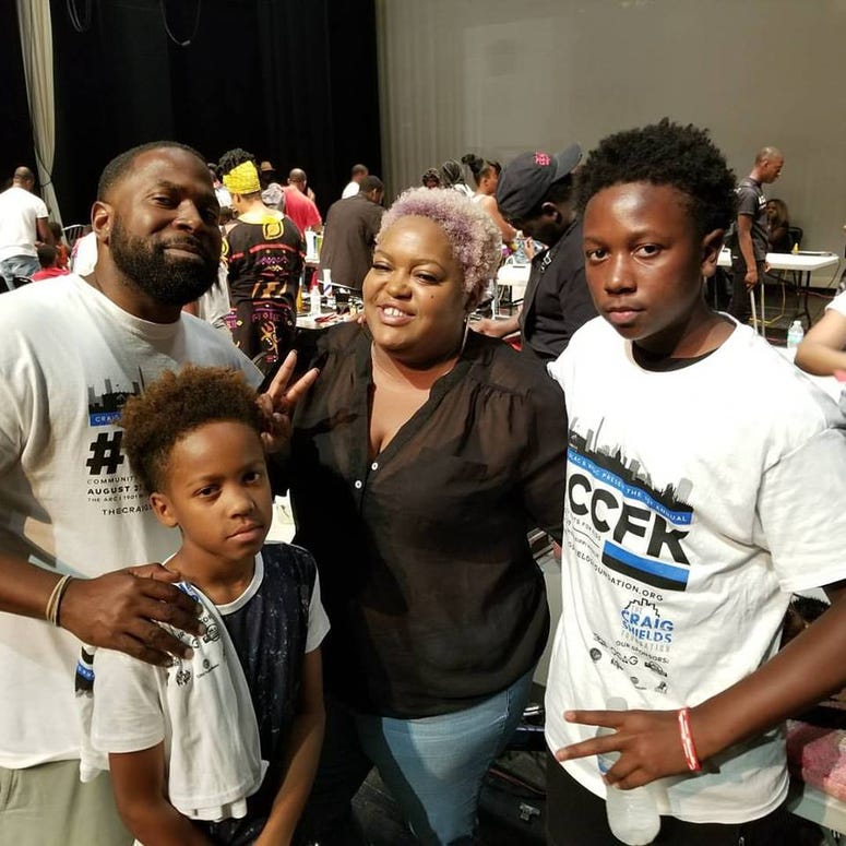 Poet Taylor Craig Blac Community Cuts for Kids 2017 Poet Taylor Craig Blac Community Cuts for Kids 2017
