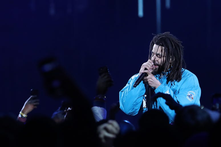 Fans praise J.Cole for recently released Dreamville album. Fans praise J.Cole for recently released Dreamville album.